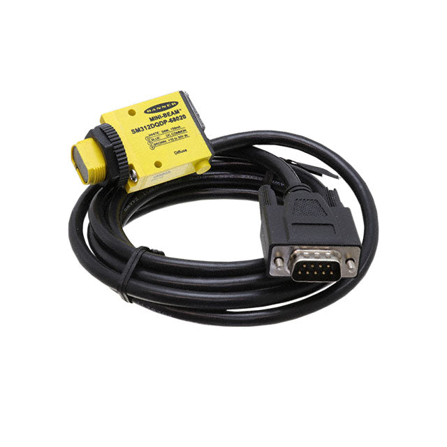 Banner Engineering Corporation SM312DQDP-68020 MINI-BEAM® Difuso 14.961" (380mm) 1ms IP67, IEC, NEMA 1, 2, 3, 3S, 4, 4X, 6, 12