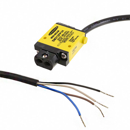 Banner Engineering Corporation SM312FP1H MINI-BEAM® Haz pasante - 1ms IP67, IEC, NEMA 1, 2, 3, 3S, 4, 4X, 6, 12, 13