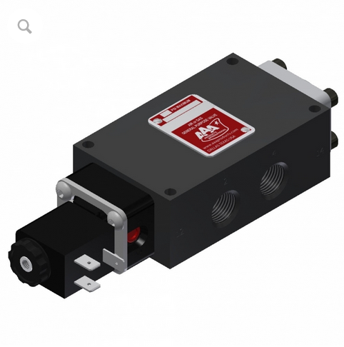 ESO3 12VDC 3/8 SOLENOIDE SIMPLE 2 POSICIONES RETORNO POR RESORTE