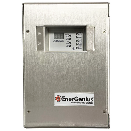 SENS NRG22-10-HC, 10 AMP Battery Charger, 120/208-240 VAC, 50/60 Hz