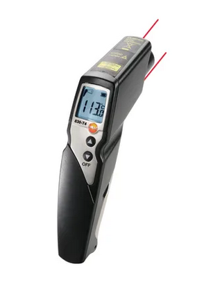testo 830-T4 - Termómetro infrarrojo con marcado láser de 2 puntos (óptica 30:1) Producto n.º 0560 8314