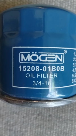 Filtro Aceite 15208-01b0b Nissan H15 K15 K21 H20 K25 Montacargas H20-ii/i Nissan (Envio el mismo día)