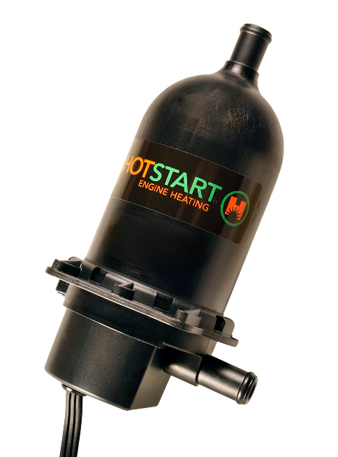 TPS101GT10-005 Calentador HotStart TPS monofásico de 1000 W, 120 V, 100-120 °F, 8,4 A, cilindrada del motor 350 CID (5,7 L), cable de 13 pies, sin enchufe.