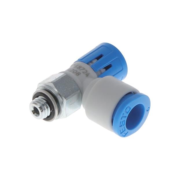 Festo Corporation VFOE-LE-T-M5-Q6 VFOE Restrictor de flujo, ajustable Roscado M5 - -