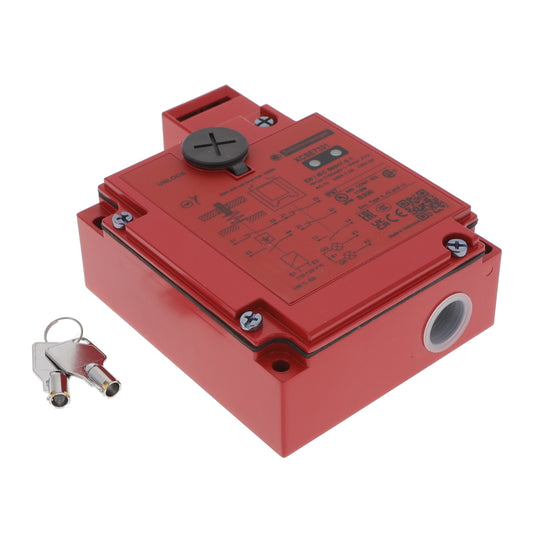 Telemecanique Sensors XCSE7331 XCSE Bloqueo de llave 3PST-2NC (Normalmente cerrado)/1NO (Normalmente abierto)
