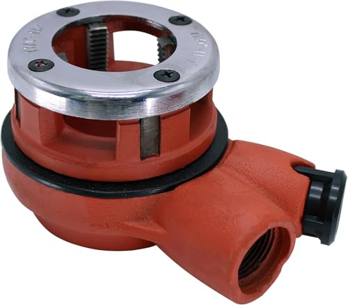 HFS(R) Herramienta de Roscado de Tubos con Mango de Trinquete 5 Piezas Enhebrador de Trinquetes con Maleta Plástica