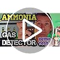 Detector de amoníaco de Forensics | Certificado de calibración NIST de EE. UU. | Resistente al agua, al polvo y a las explosiones | Recarga USB | NH3 0-100ppm |