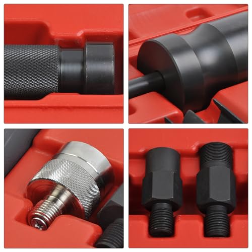 Extractor de inyector diesel y adaptador de carril común Kit de eliminación de martillo deslizante