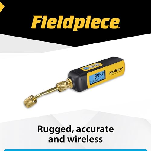 Fieldpiece - Medidor de vacío inalámbrico HVACR - MG44 - Evacuaciones rápidas y precisas y lecturas de vacío - Herramienta HVAC de largo alcance compatible con Job Link