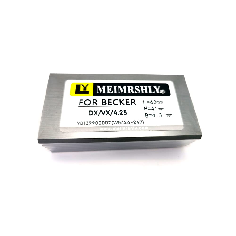 Paleta de carbono de 63-1.614-0.169 in 90139900007 WN124-247 para bomba Becker DX4.25 X4.25 VX4.25