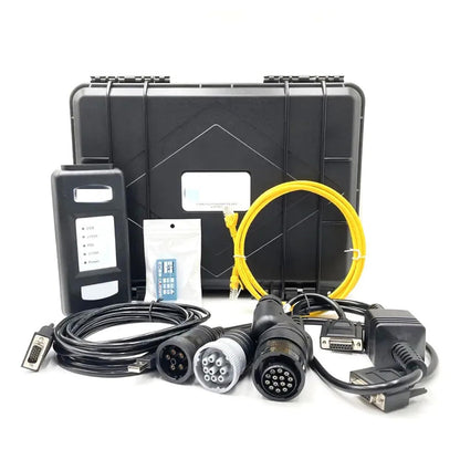 para Perkins Excavator Truck Boat 27610402 27610401 Adaptador de comunicación 3EST Escáner de herramienta de diagnóstico con software 2021B (con cable de red)