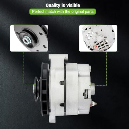 Alternador de alto amperio de 140 amperios para Delco 12SI 1 cable One Wire 7273-12