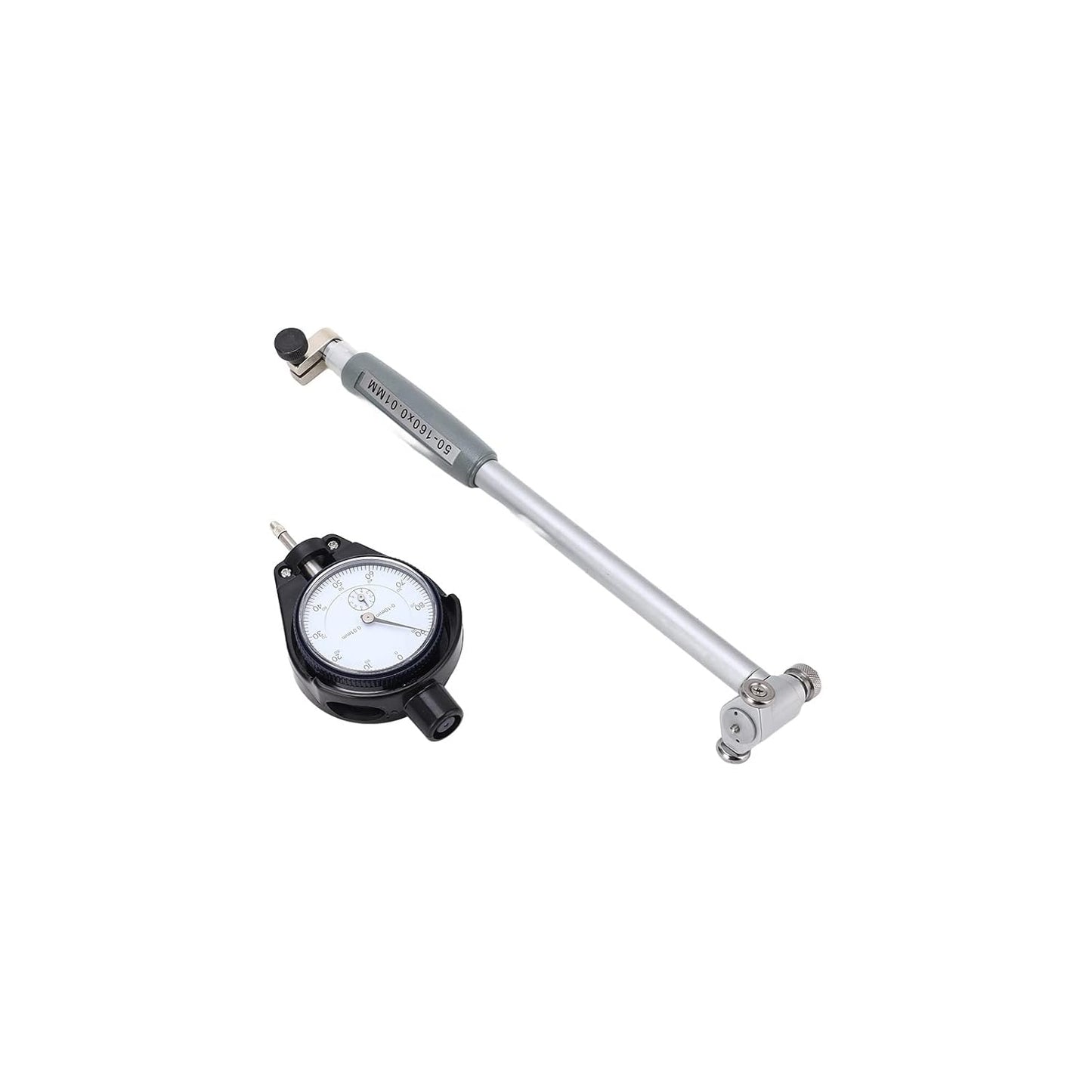 Indicador de Calibre de Diámetro Interior, Alexómetro de Cilindro, Calibre de Calibre Kit de Calibre de Calibre de Calibre Protección de Puente Indicador de Diámetro Interno (Medidor de diámetro interior 50-160)