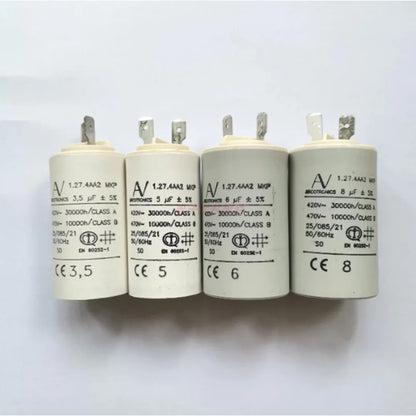 Condensador de arranque ARCOTRONICS 1.27.4AA2 MKP 6uF/5uF/8uF/3.5uF específico de ABB