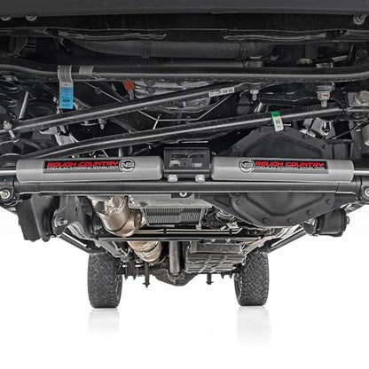 Rough Country Estabilizador de dirección dual N3 para Ford Super Duty 05-24 - 8749130