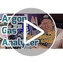 Analizador de gas argón | Calibración NIST de EE. UU. | Bomba y sonda incorporadas | 0-100% con resolución de 0.1 ppm | Probador de fugas y pureza |