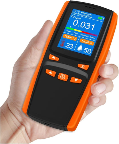 Detector de gas de alcantarillado, analizador de ozono, contaminación de calidad del aire, monitor portátil de mano, detector de gas ozono O3, sensor inteligente, medidor de ozono para el trabajo 1005006982263774