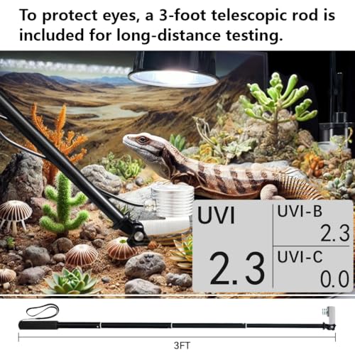 Medidor de luz AH-UVCBA, pruebe el índice UV de UVB | UVC, intensidad de irradiancia de UVC y UVA. Registre la distribución w/m² de UVC y UVA.