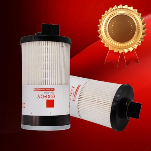FS20081 Filtro separador de agua de combustible para reemplazar PF46171 L20081 A245007 RH32032 SF57030 compatible con motores diésel ISB ISL DD5 DD8 Detroit 2017 (paquete de 1)