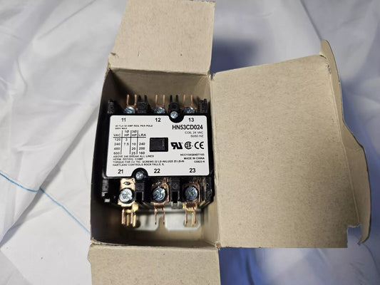 Contactor de tres polos de 40 amperios, HN53CD024, de fábrica de Carrier