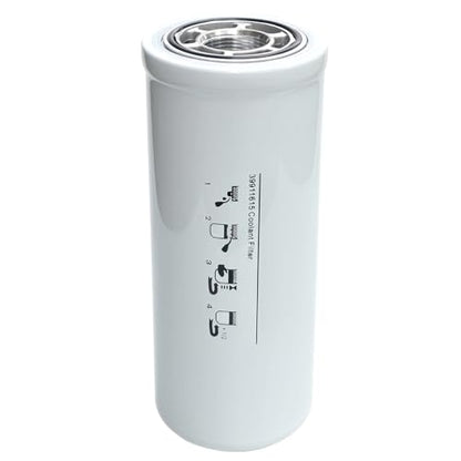39911615 Filtro de refrigerante compatible con compresor de aire IRN37-45, filtro de aceite de repuesto 39259650 39796974 39856844