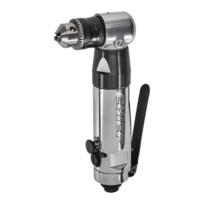 Taladro neumático de 3/8" con motor de aire y ángulo de 90 grados.