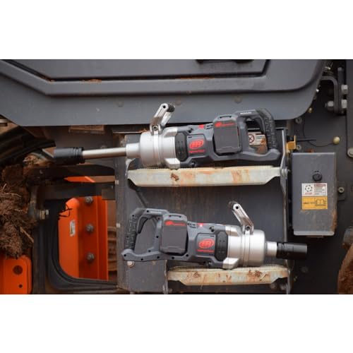 Ingersoll Rand W9691-K4E Serie W9000 Kit de llave de impacto inalámbrica de 20 voltios de 1 pulgada con cargador y yunque extendido de 6 pulgadas