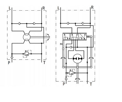 Unidad de control de dirección Orbitrol OSPC 80 OR Reemplazo DANFOSS 150N2159 ex Generica Equivalente