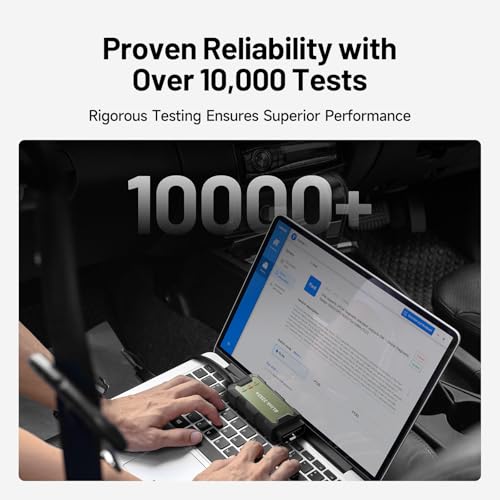 TOPDON RLink J2534 Programador de paso, herramienta de reprogramación y diagnóstico OEM, VCI J2534 mejorado, compatible con J2534/D-PDU/CAN-FD/DoIP, compatible con más de 17 marcas de vehículos, no se