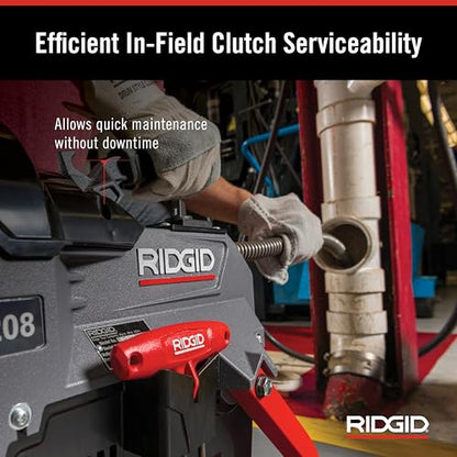 Ridgid 61693 K-5208, 115V 60Hz Máquina limpiadora de drenaje con manguera guía, 4 cables C-11, portador de cables seccionales y kit de caja de herramientas (con cortadores) Número de pieza	‎61693