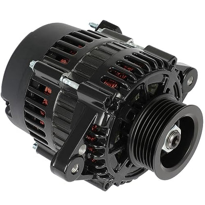 SCITOO Alternador de repuesto para Mercruiser modelo Mx 6.2L Mpi para Horizon, modelo Mx 6.2L Mpi, modelo 8.2L Mie Mpi, modelo 7.4Lx Mpi, modelo 7.4L Mie Mpi, modelo 502 Mag Mpi, modelo 5.7L Ski OE 8460