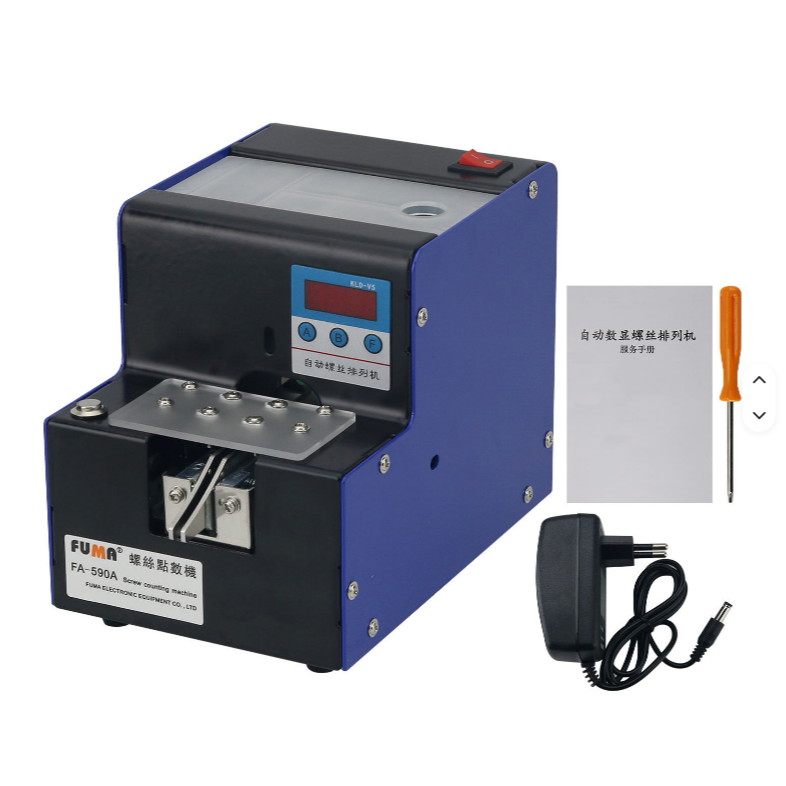 Máquina Contadora de Tornillos Automática FUMA FA-590A, Admite un Rango de Diámetro de Tornillo de 1.0-5.0 mm #93198