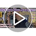 Analizador de gas de helio | Buceo y detección de fugas | 0-100% | Resolución de 0.1ppm | Calibración NIST de EE. UU. | Bomba y sonda incorporadas |