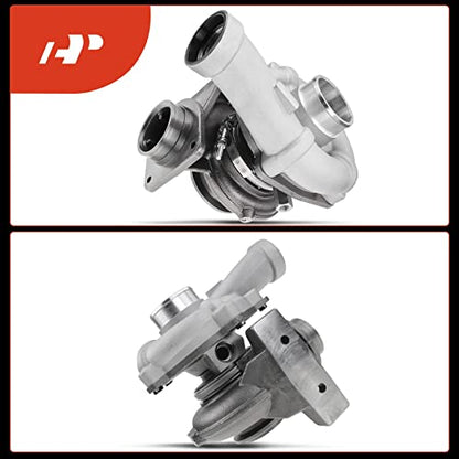 A-Premium Turbocompresor completo de baja presión, con junta, compatible con Ford F-250 F-350 F-450 F-550 Super Duty 2008-2010, 6.4 L, reemplazo # 8C3Z-6K682-BARM