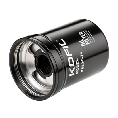 Paquete de 6 filtros de aceite Generico para motor RE504836, para tractores: Números de repuesto: Sustituye a LF16243, RE507522, RE502513, B7322, P550779, 57750 Calidad OEM