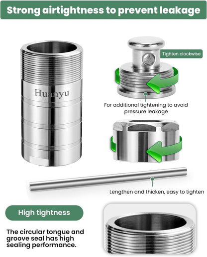 Hydrothermal Synthesis Autoclave Reactor with PTFE lined vessel for lab (Customizable) (100ml)