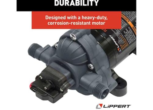 Lippert Components - Bomba de agua máxima de flujo 689054,115V, DS-11531-D