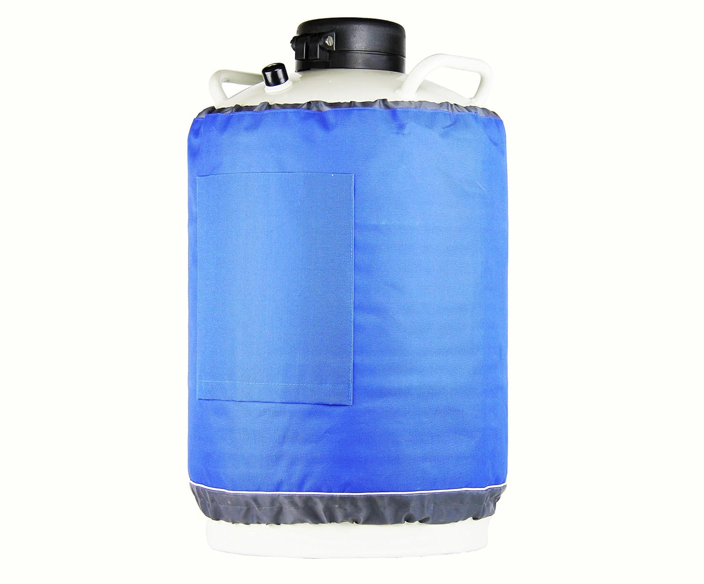 U.S.SOLID contenedor de nitrógeno líquido de 3 litros, tanque LN2 con frascos Dewar criogénicos con correas, bolso de transporte para 6 frascos