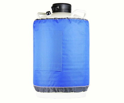 U.S.SOLID contenedor de nitrógeno líquido de 3 litros, tanque LN2 con frascos Dewar criogénicos con correas, bolso de transporte para 6 frascos