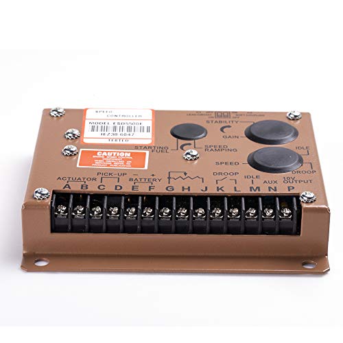 Unidad de control de velocidad del motor ESD5500E para el regulador diesel ESD5500 del gobernador del generador