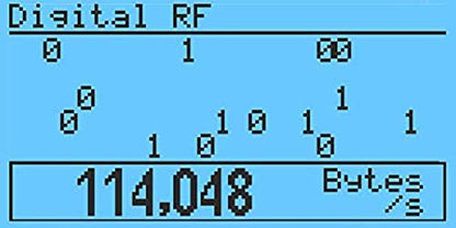 Medidor de campo electromagnético GQ EMF-390 Medidor de radiación electromagnética multicampo 3 en 1, frecuencia extremadamente baja de torre celular, detector de señal Wifi hasta 10 GHz con registro de datos con analizador de espectro de 2.5 GHz
