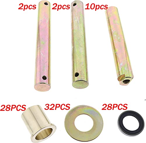 Kit de reparación de bujes y sellos de pasador de rodaje compatible con Bobcat MT85 6730701 6730702 7100963 6679135 6732271 6732013