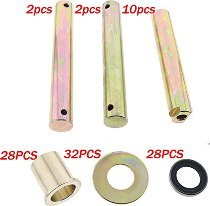 Kit de reparación de bujes y sellos de pasador de rodaje compatible con Bobcat MT85 6730701 6730702 7100963 6679135 6732271 6732013