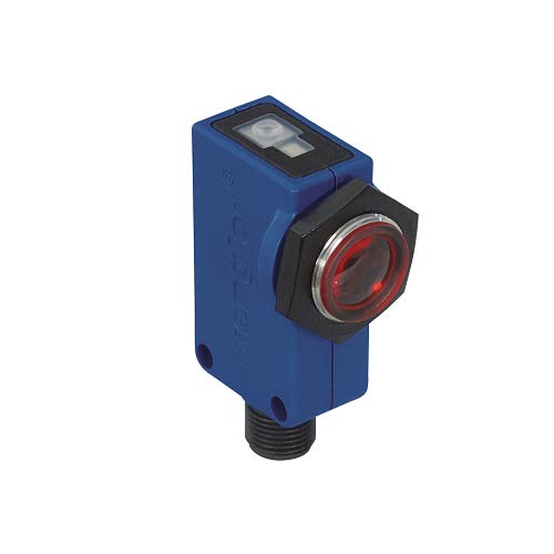 WENGLOR KR87PCT2 Rango 4000 MM, IP67, para objetos transparentes, -10 RO+60 grados C, 200 MA, 10-30 VCC, sensor retro-reflejo, conector M12