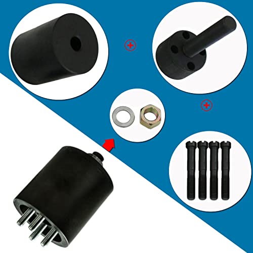 Instalador de engranajes de cigüeñal y sello de cigüeñal delantero para motores John Deere 1039, 4045, 6059 y 6068, alternativa JDG954B