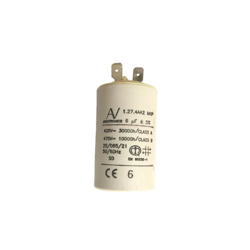 Condensador de arranque ARCOTRONICS 1.27.4AA2 MKP 6uF/5uF/8uF/3.5uF específico de ABB