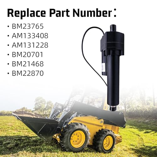 BM23765 AM133408 - Kit de elevación de potencia para actuador de 12 V, caja de carga, compatible con John Deere Utility Vehicle Gator 4X2 6X4 Trail Worksite TH TS TX M-Gator, para Yanmar Engine