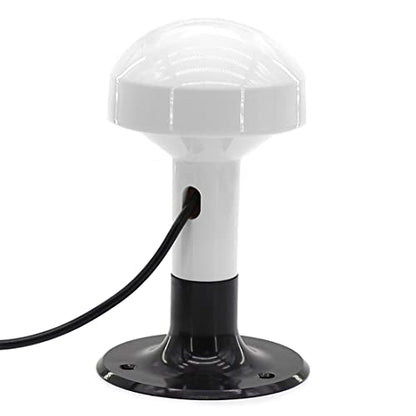 Antena GPS marina reemplazo de antena para Garmin GPSMAP GDU GNC NavTalk Pilot StreetPilot AIS barco navegación receptor Fishfinder Sounder+cable de 26 pies conector TNC adaptador BNC+base de