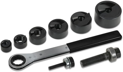 Klein Tools 53732SEN Juego de 6 Sacabocados de 1/2” a 2”