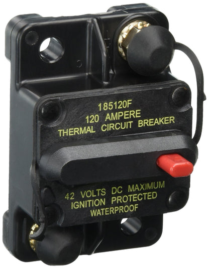 Bussmann BP/CB185-120 - Disyuntor de montaje empotrado tipo III (3) impermeables (120 amperios), 1 paquete